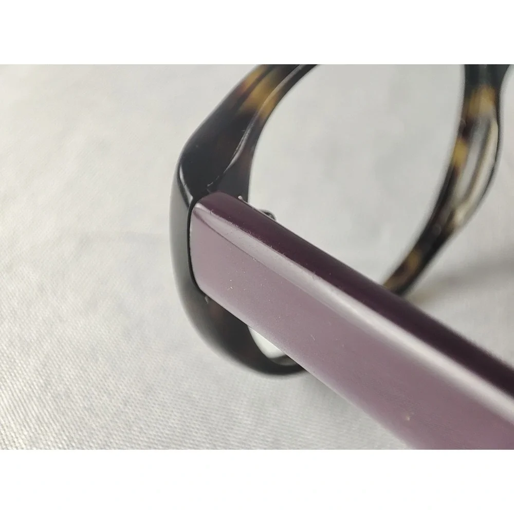 Vera‎ Wang V071 TO Tortoise Purple Cat Eye Eyeglass Frames Women's 54-16-135